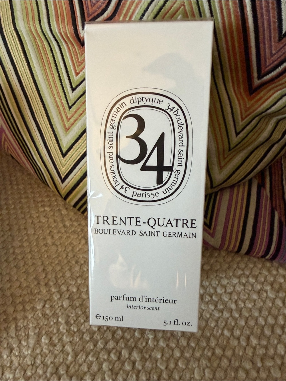 Dyptique 34 Boulevard Saint Germain room spray 150ml / 5.1oz NIB $90 retail